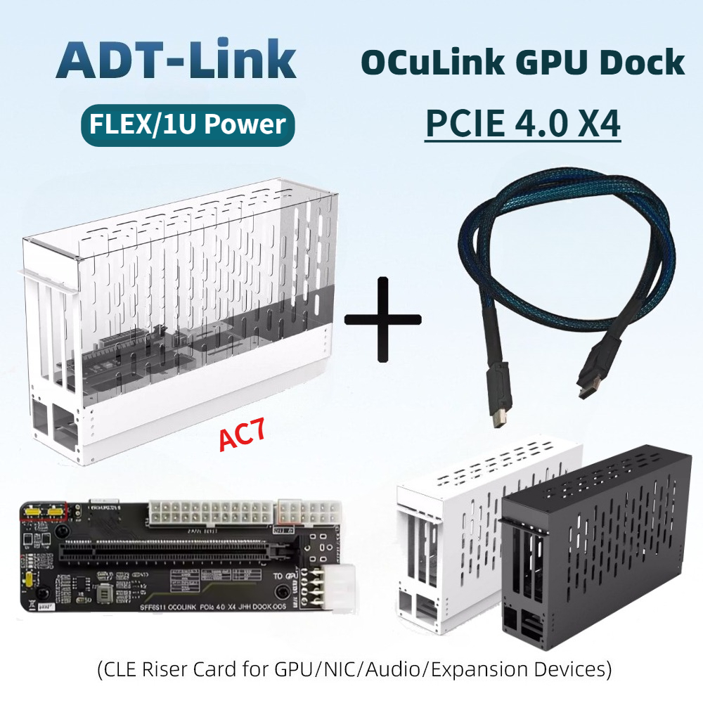 Oculink Egpu Dock Graphics Card - Base para Tarjeta Gráfica Oculink EGPU