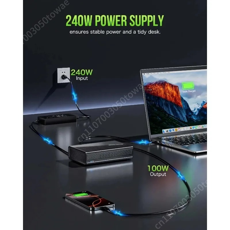 Oculink Egpu Dock Graphics Card - Estación de Acoplamiento OcuLink para GPU