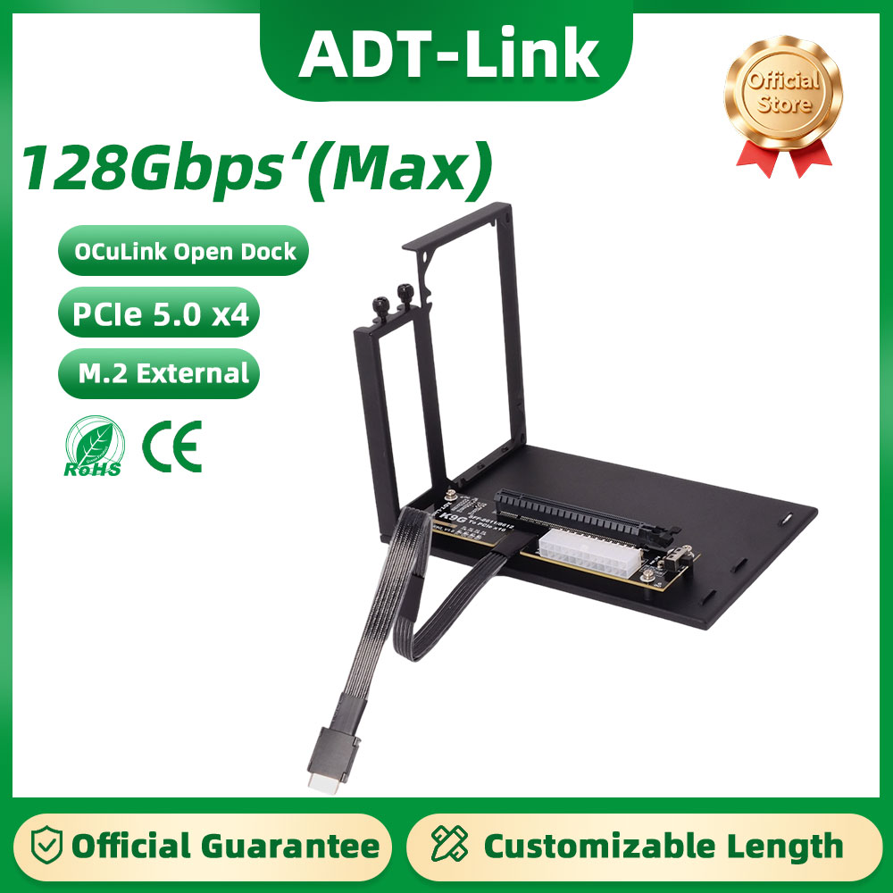 Oculink Egpu Dock Graphics Card - Tarjeta Gráfica Externa para Portátil ADT-Link