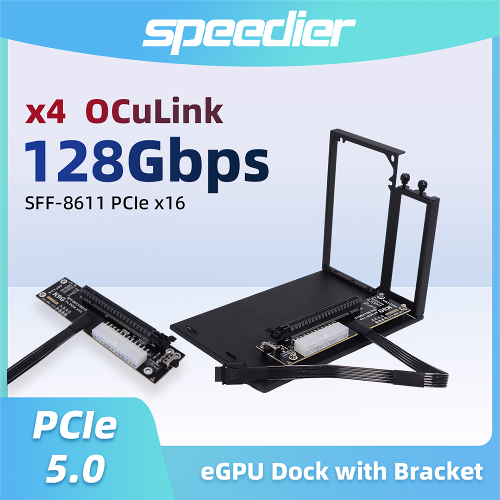 Oculink Egpu Dock Graphics Card - Adaptador de Expansión EGPU OCuLink SFF-8611/8612