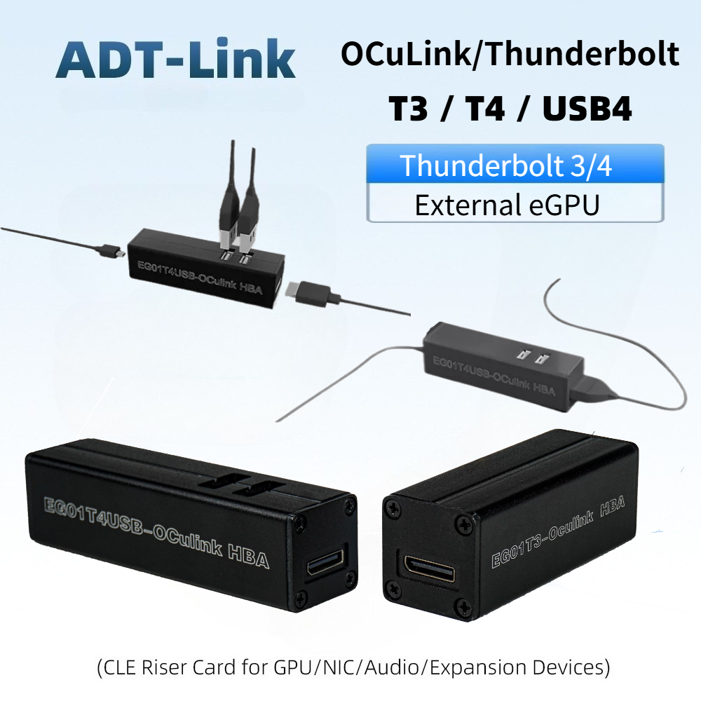 Oculink Egpu Dock Graphics Card - Adaptador OCuLink Thunderbolt 4 USB4 T3