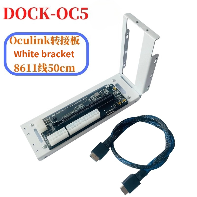 Oculink Egpu Dock Graphics Card - Oculink-tarjeta gráfica externa para ordenador portátil,