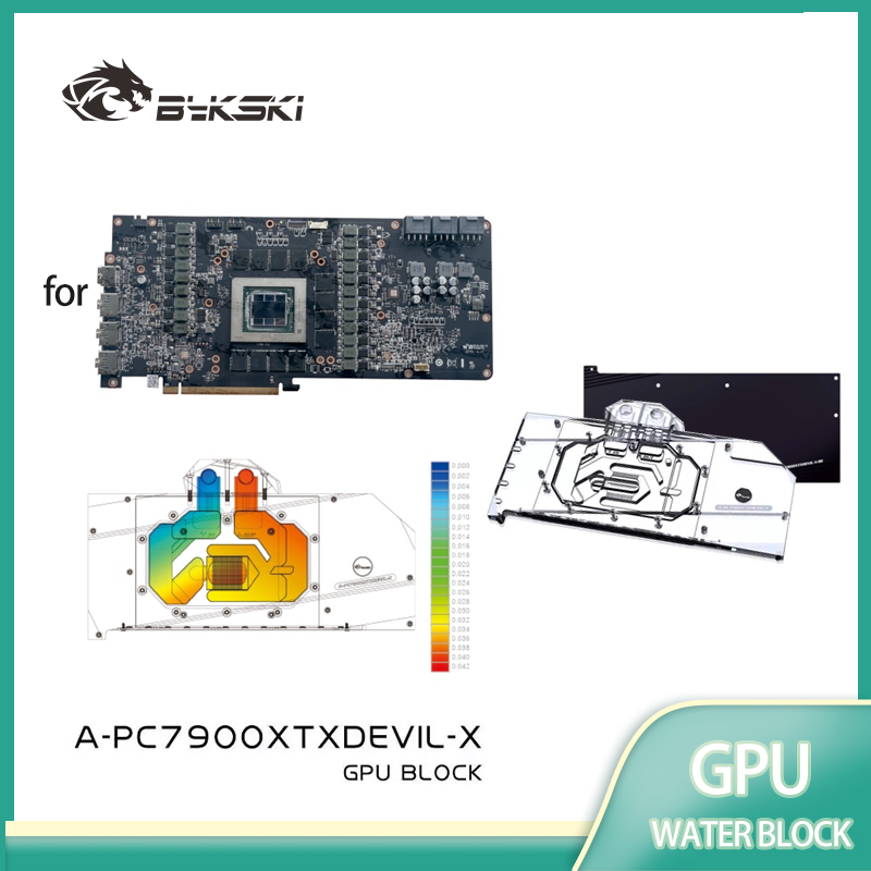 Bykski A-PC7900XTXDEVIL-X GPU  - Rx 7900 Xtx 24Gb Video Card reseña y precio