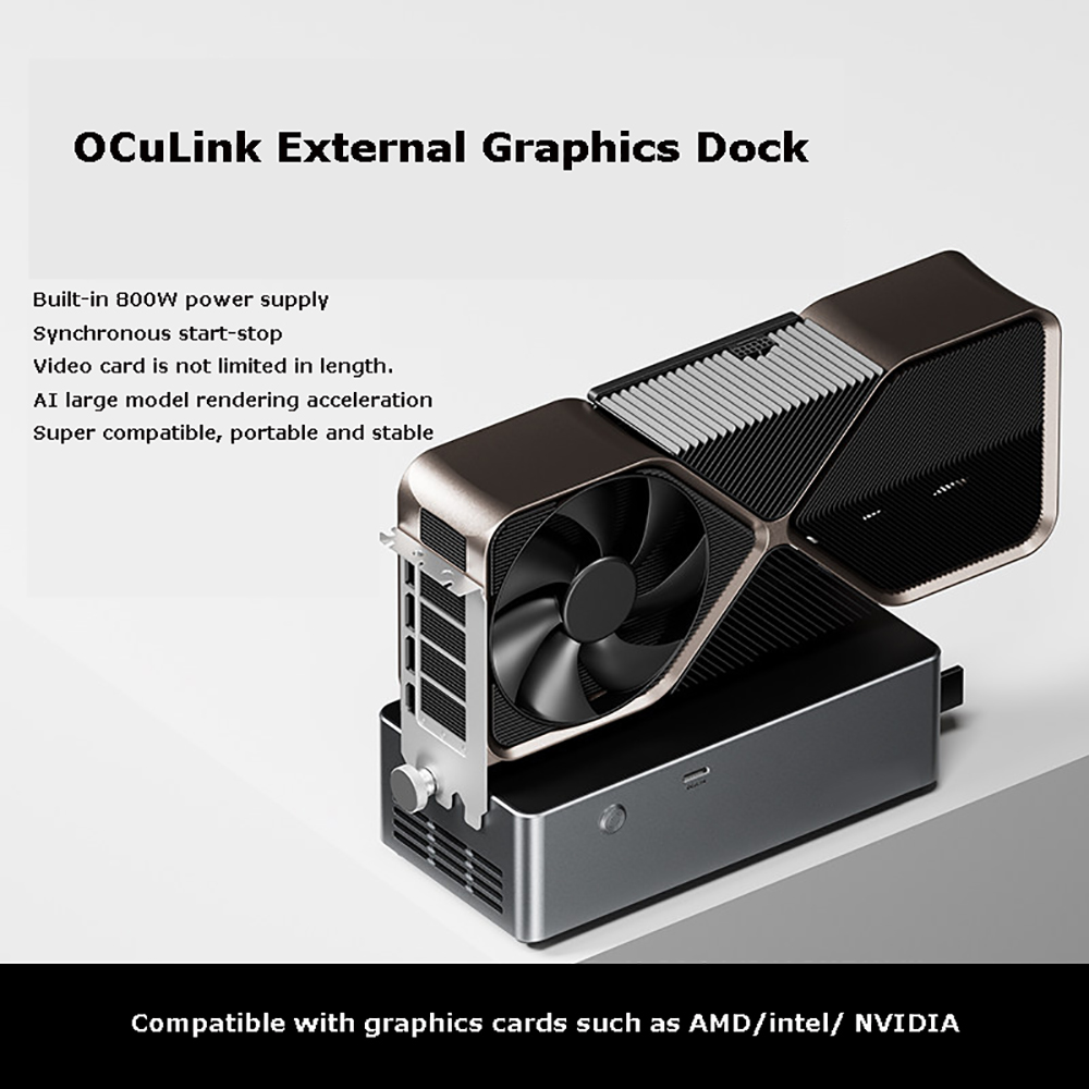 Base de Conexión AG02/AG01 par - Oculink Egpu Dock Graphics Card reseña y precio