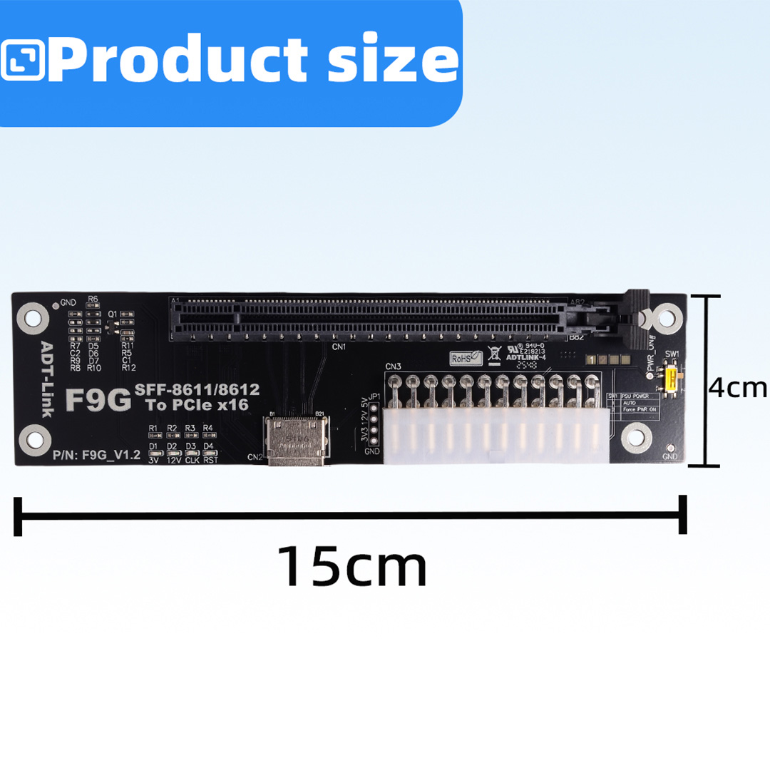 Adaptador de Expansión EGPU OC - Oculink Egpu Dock Graphics Card reseña y precio