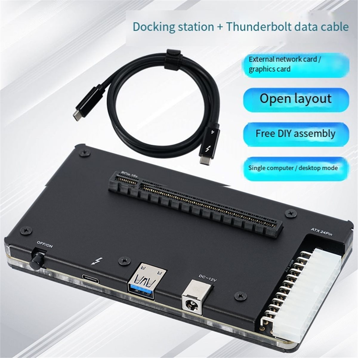 ABIU - GPU Externa Profesional - Thunderbolt 4 External Gpu Enclosure reseña y precio