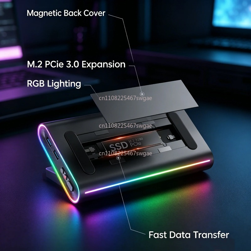 Base de Conexión para Juegos P - Oculink Egpu Dock Graphics Card reseña y precio