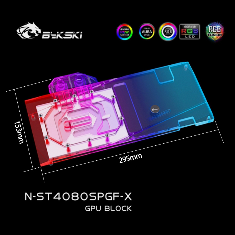Bloque de GPU Bykski N-ST4080S - Rtx 4080 Super 16Gb reseña y precio